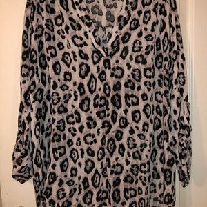 Leopard blouse